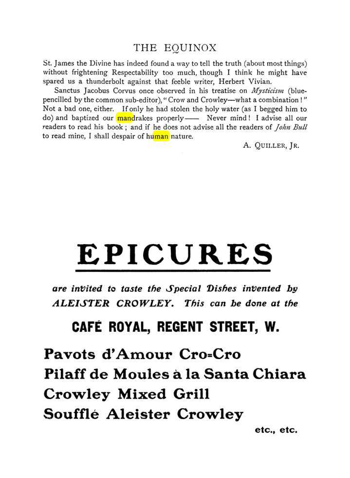 Original scan of The Equinox (Volume I, Number VIII), PDF page 418