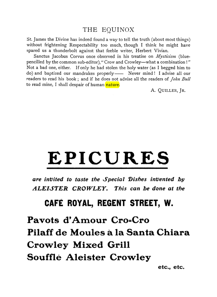 Original scan of The Equinox (Volume I, Number VIII), PDF page 418