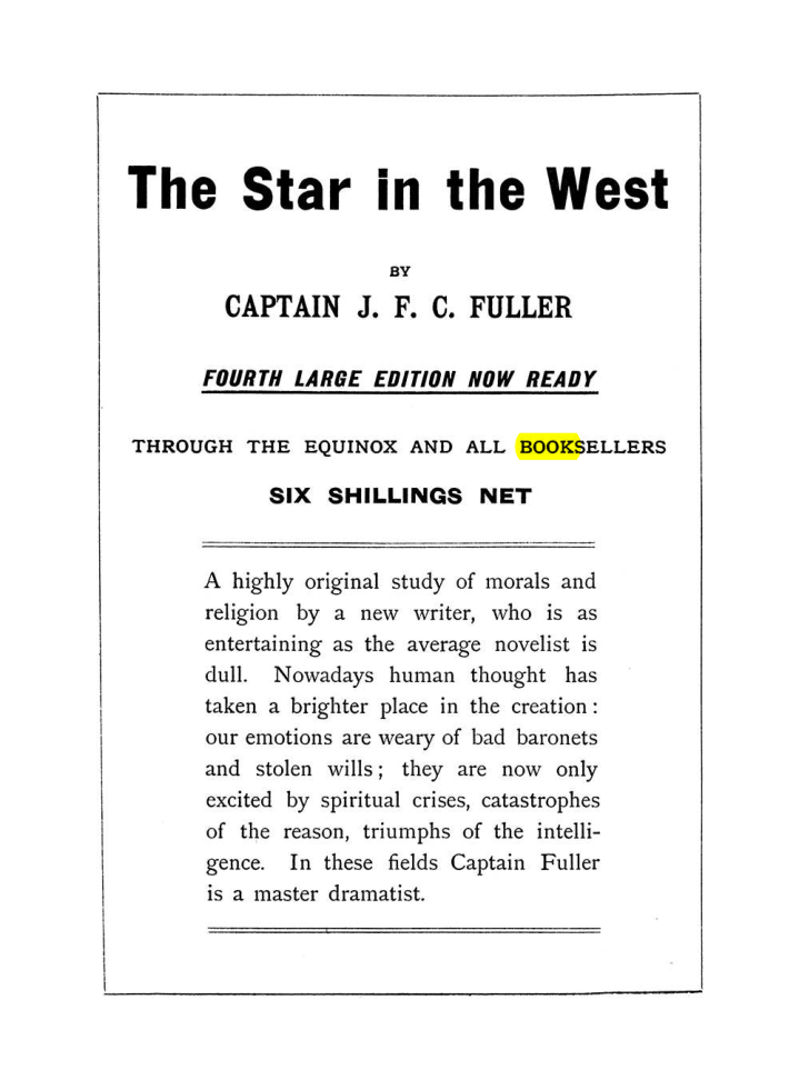 Original scan of The Equinox (Volume I, Number VIII), PDF page 429