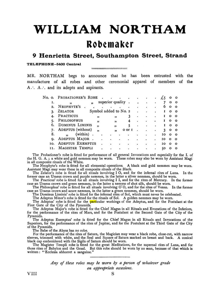 Original scan of The Equinox (Volume I, Number VIII), PDF page 433