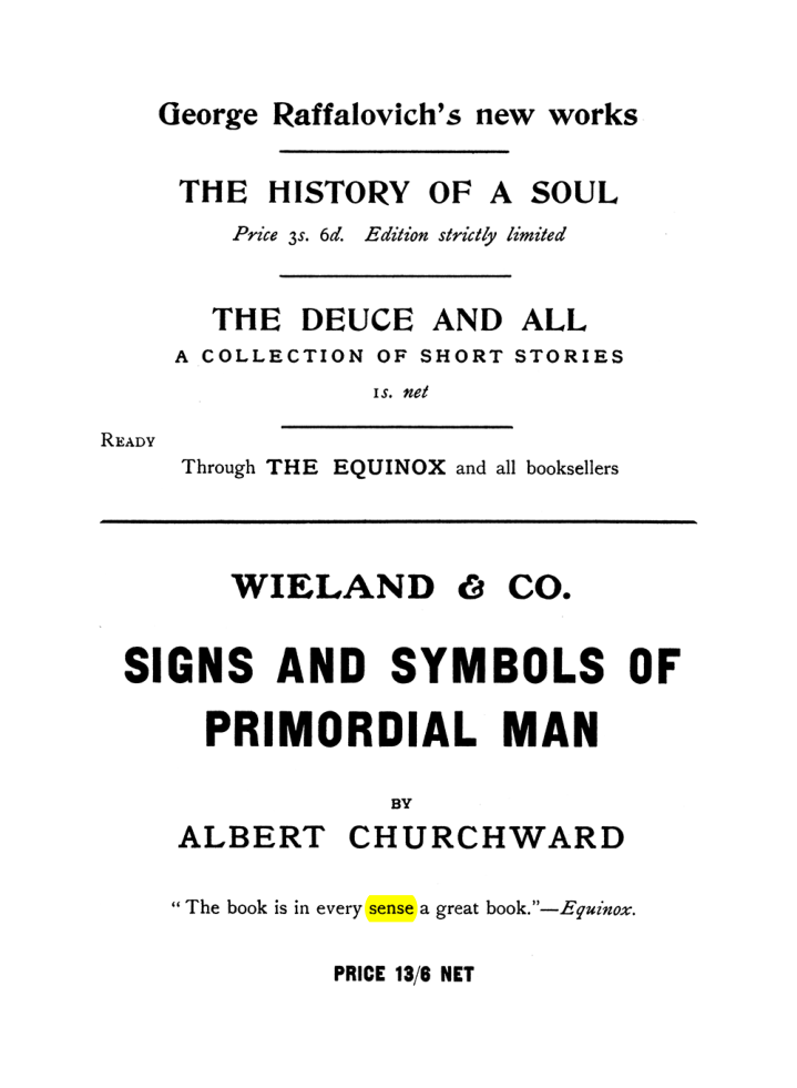 Original scan of The Equinox (Volume I, Number VIII), PDF page 434