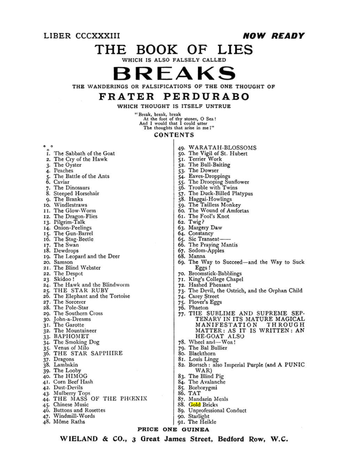 Original scan of The Equinox (Volume I, Number VIII), PDF page 437