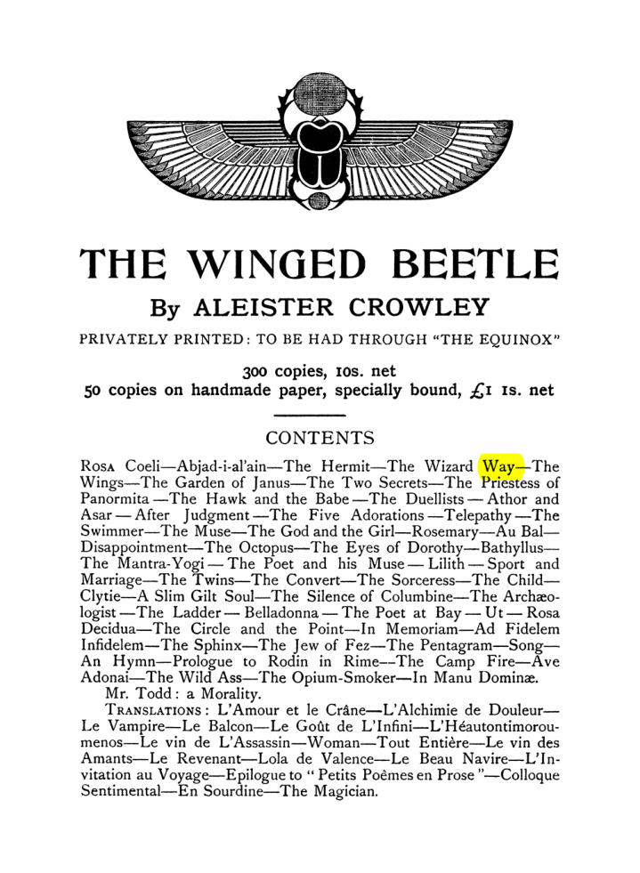 Original scan of The Equinox (Volume I, Number VIII), PDF page 439