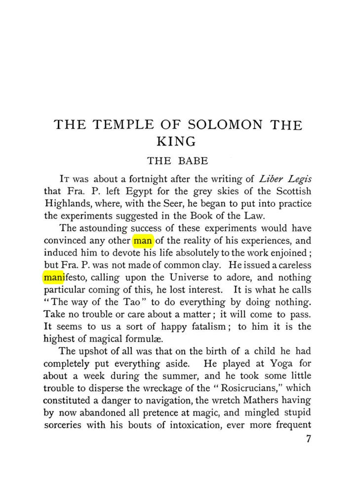 Original scan of The Equinox (Volume I, Number VIII), PDF page 47