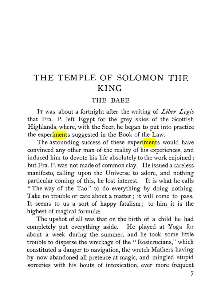 Original scan of The Equinox (Volume I, Number VIII), PDF page 47