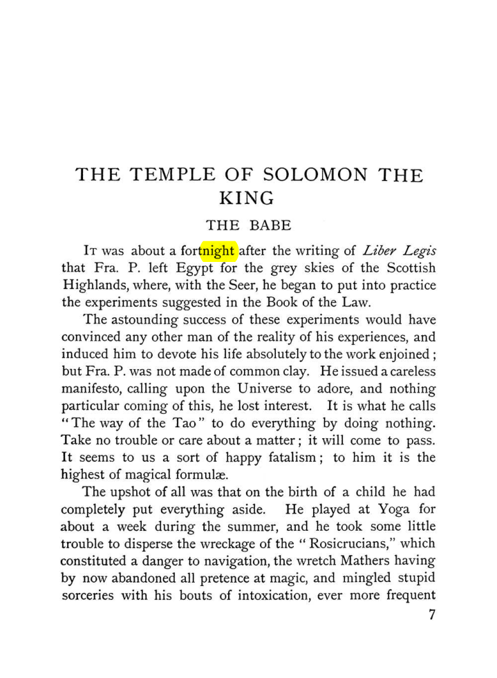 Original scan of The Equinox (Volume I, Number VIII), PDF page 47