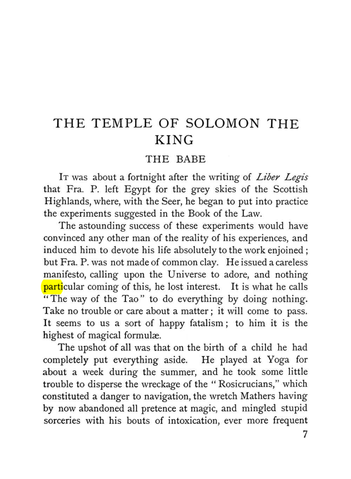 Original scan of The Equinox (Volume I, Number VIII), PDF page 47