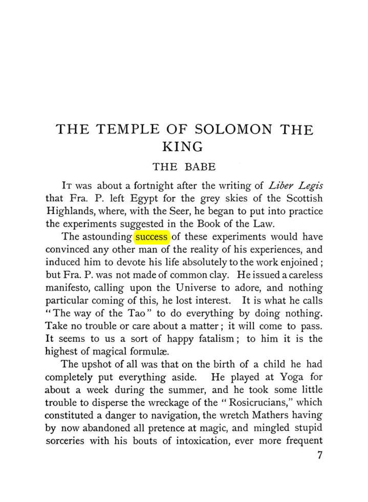 Original scan of The Equinox (Volume I, Number VIII), PDF page 47