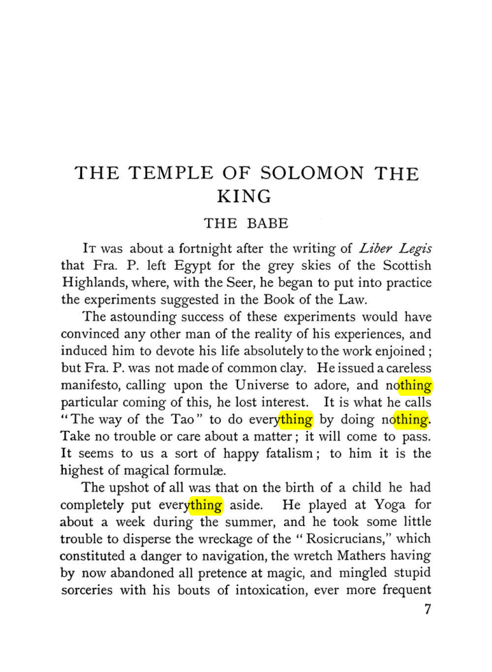 Original scan of The Equinox (Volume I, Number VIII), PDF page 47
