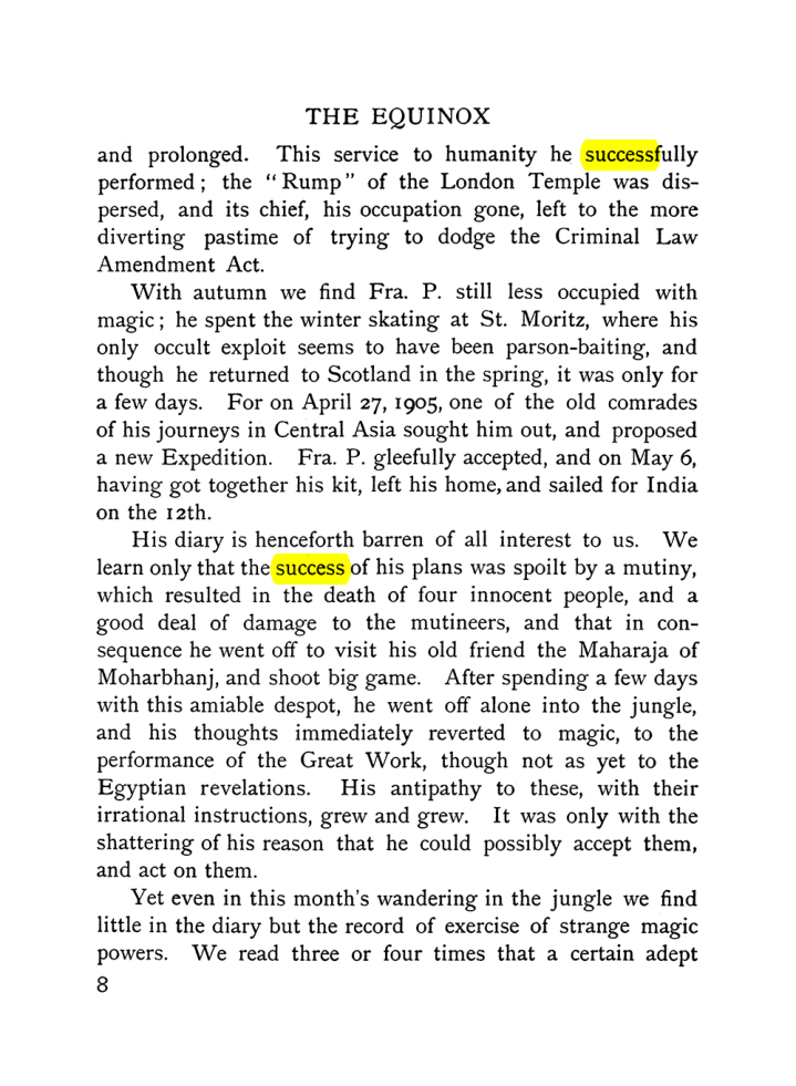 Original scan of The Equinox (Volume I, Number VIII), PDF page 48