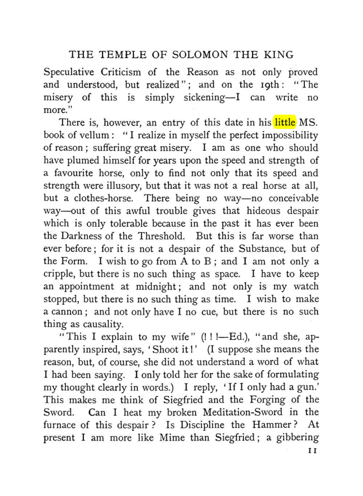 Original scan of The Equinox (Volume I, Number VIII), PDF page 51