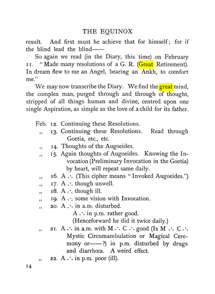 Original scan of The Equinox (Volume I, Number VIII), PDF page 54