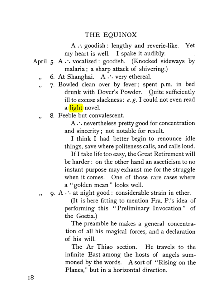 Original scan of The Equinox (Volume I, Number VIII), PDF page 58