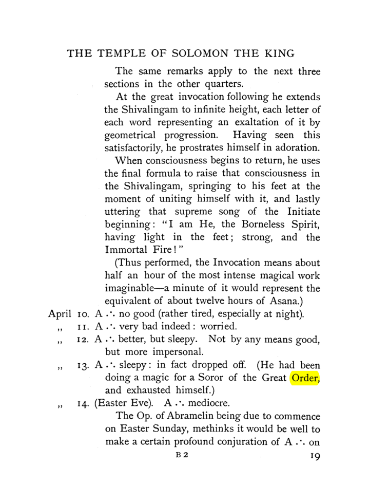 Original scan of The Equinox (Volume I, Number VIII), PDF page 59
