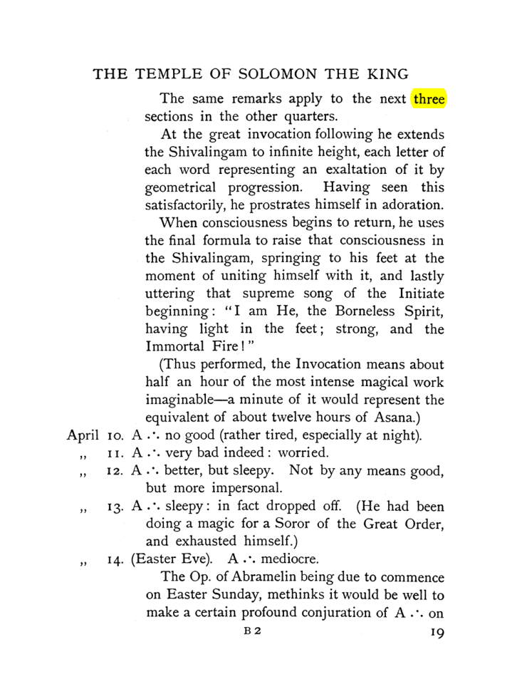 Original scan of The Equinox (Volume I, Number VIII), PDF page 59