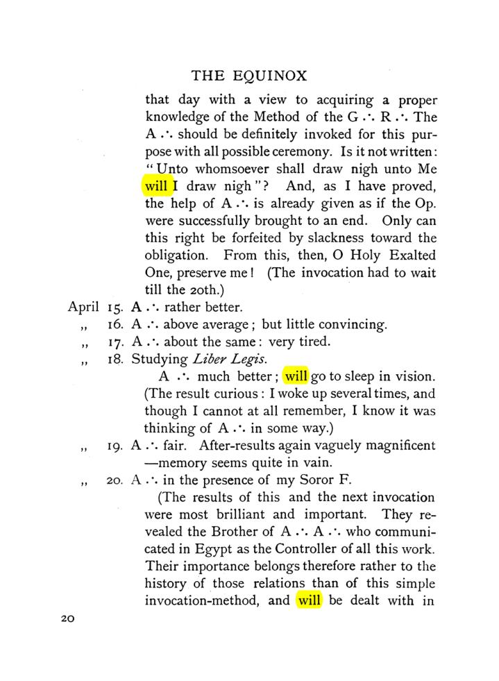Original scan of The Equinox (Volume I, Number VIII), PDF page 60