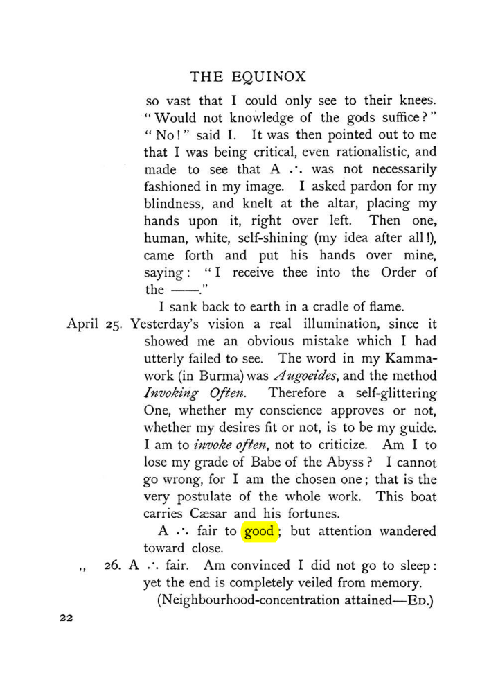 Original scan of The Equinox (Volume I, Number VIII), PDF page 62