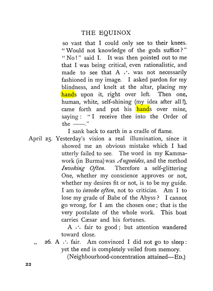 Original scan of The Equinox (Volume I, Number VIII), PDF page 62
