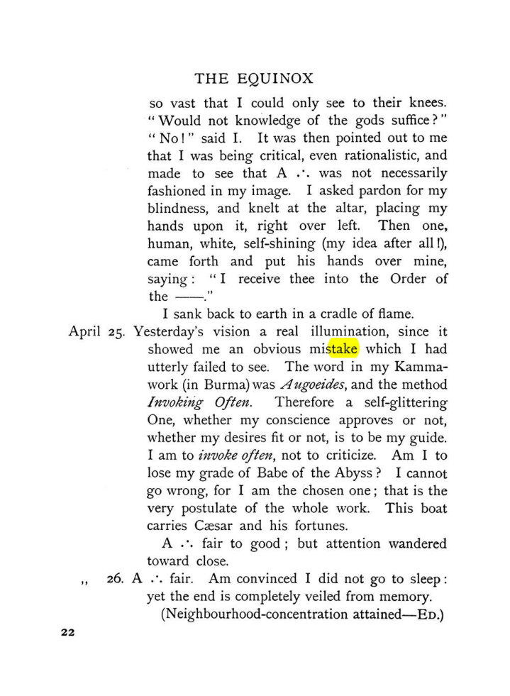 Original scan of The Equinox (Volume I, Number VIII), PDF page 62