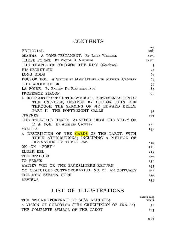 Original scan of The Equinox (Volume I, Number VIII), PDF page 7