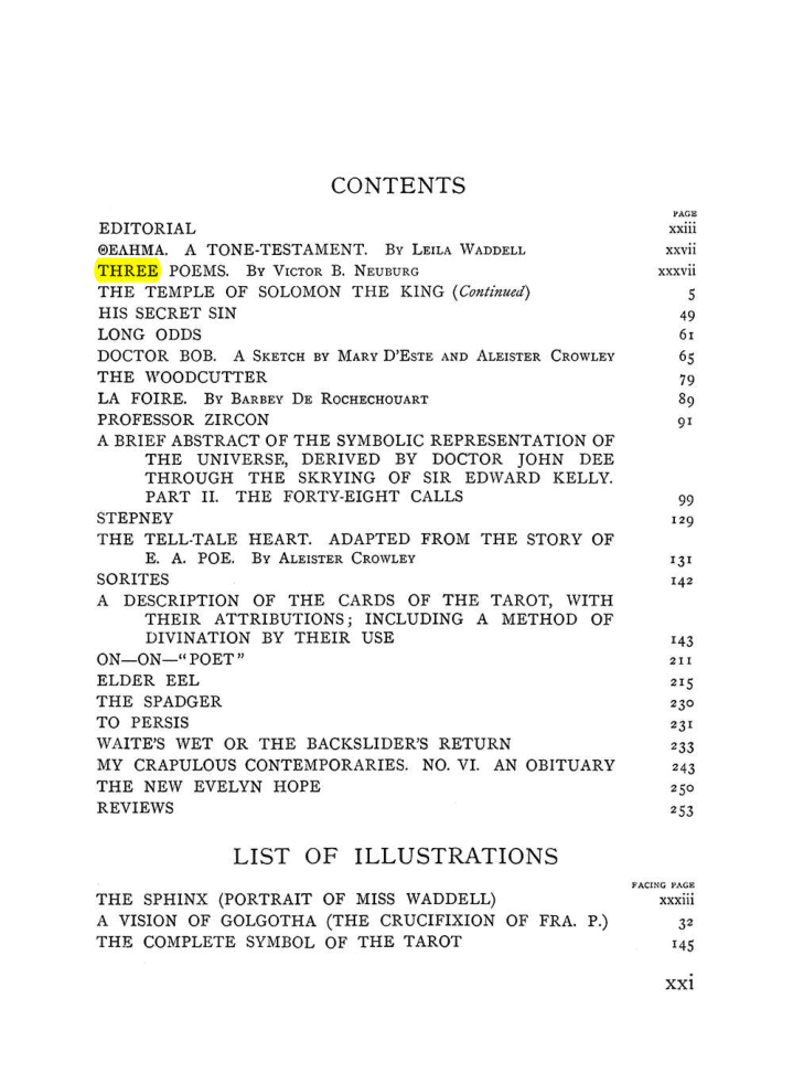 Original scan of The Equinox (Volume I, Number VIII), PDF page 7