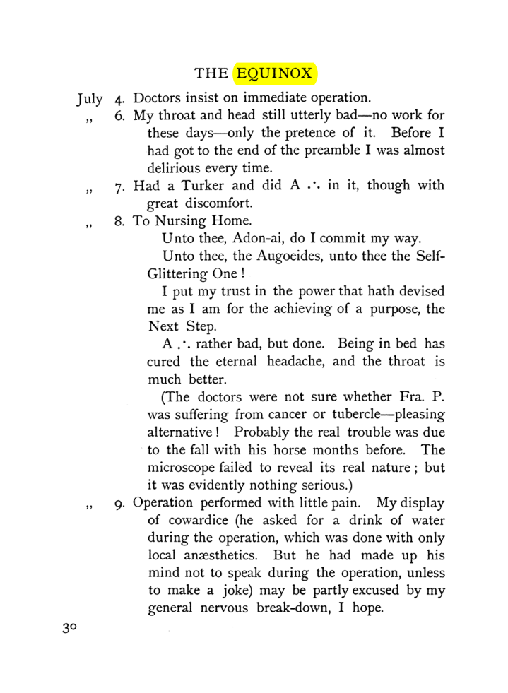 Original scan of The Equinox (Volume I, Number VIII), PDF page 70