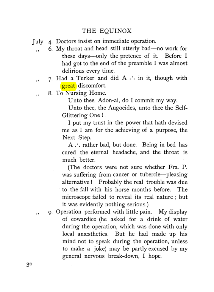 Original scan of The Equinox (Volume I, Number VIII), PDF page 70