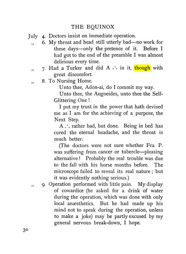 Original scan of The Equinox (Volume I, Number VIII), PDF page 70