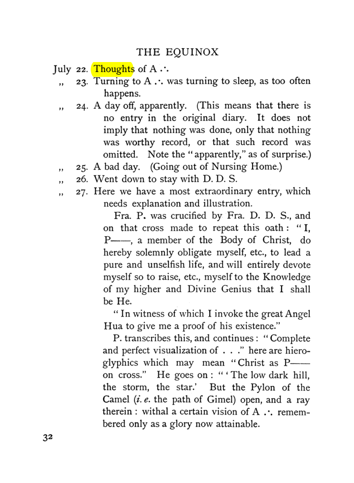Original scan of The Equinox (Volume I, Number VIII), PDF page 72