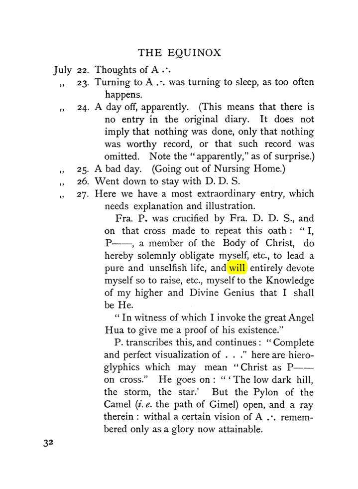 Original scan of The Equinox (Volume I, Number VIII), PDF page 72