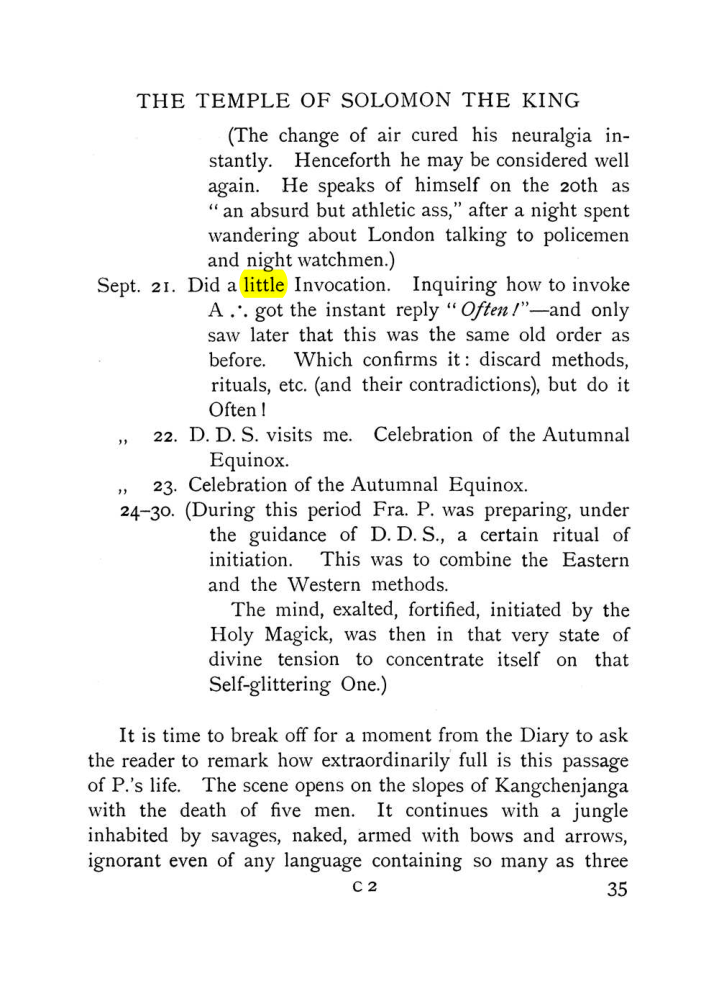 Original scan of The Equinox (Volume I, Number VIII), PDF page 77