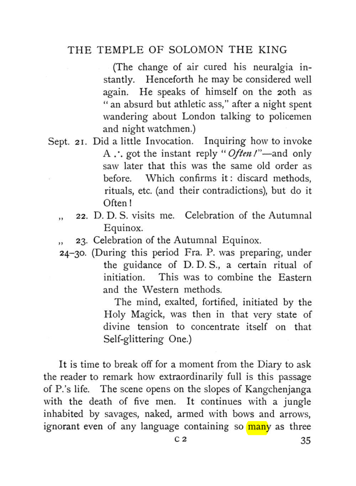 Original scan of The Equinox (Volume I, Number VIII), PDF page 77