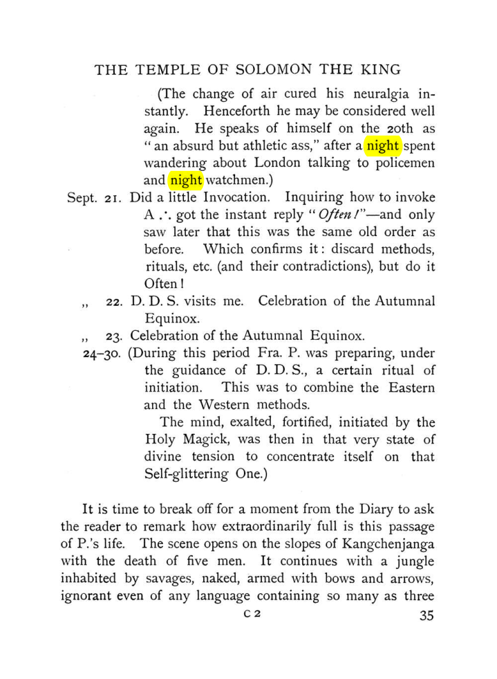 Original scan of The Equinox (Volume I, Number VIII), PDF page 77