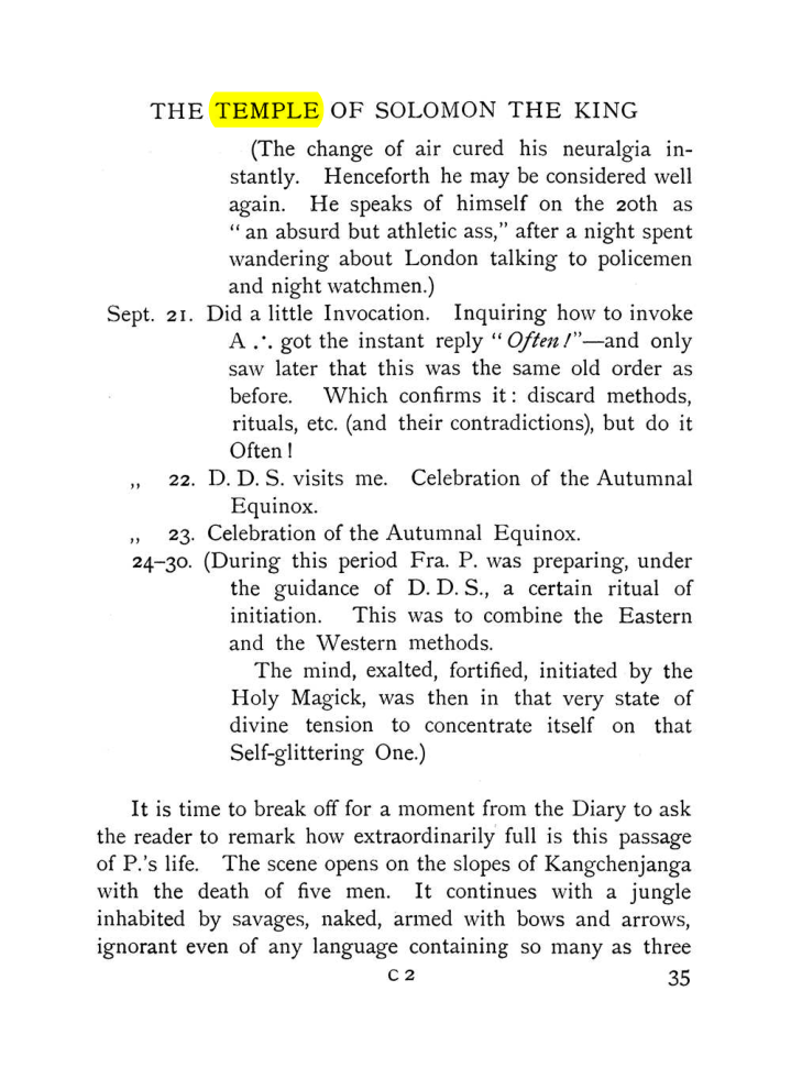 Original scan of The Equinox (Volume I, Number VIII), PDF page 77