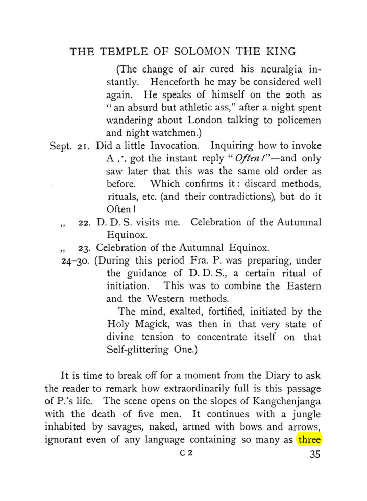 Original scan of The Equinox (Volume I, Number VIII), PDF page 77