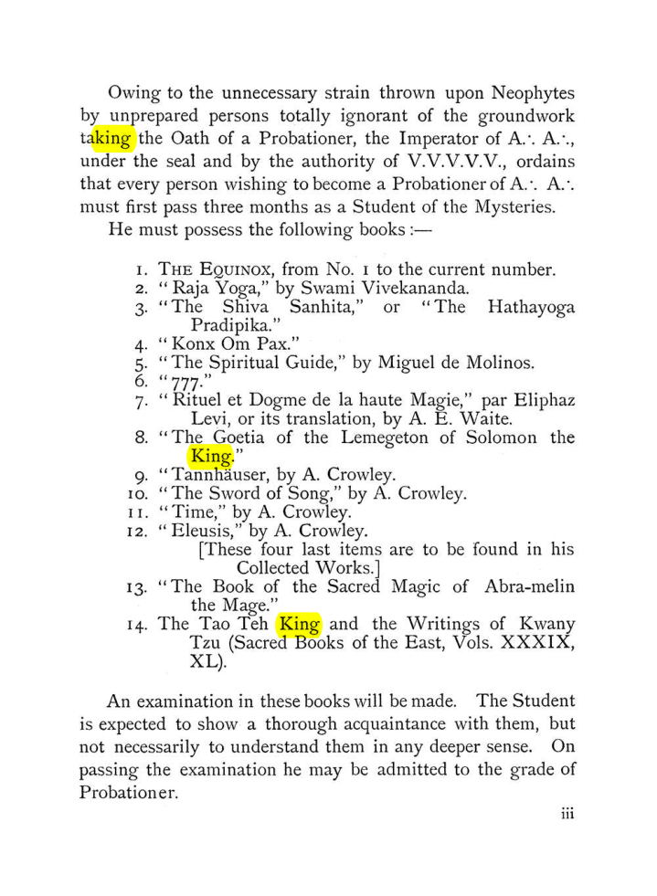 Original scan of The Equinox (Volume I, Number VIII), PDF page 9