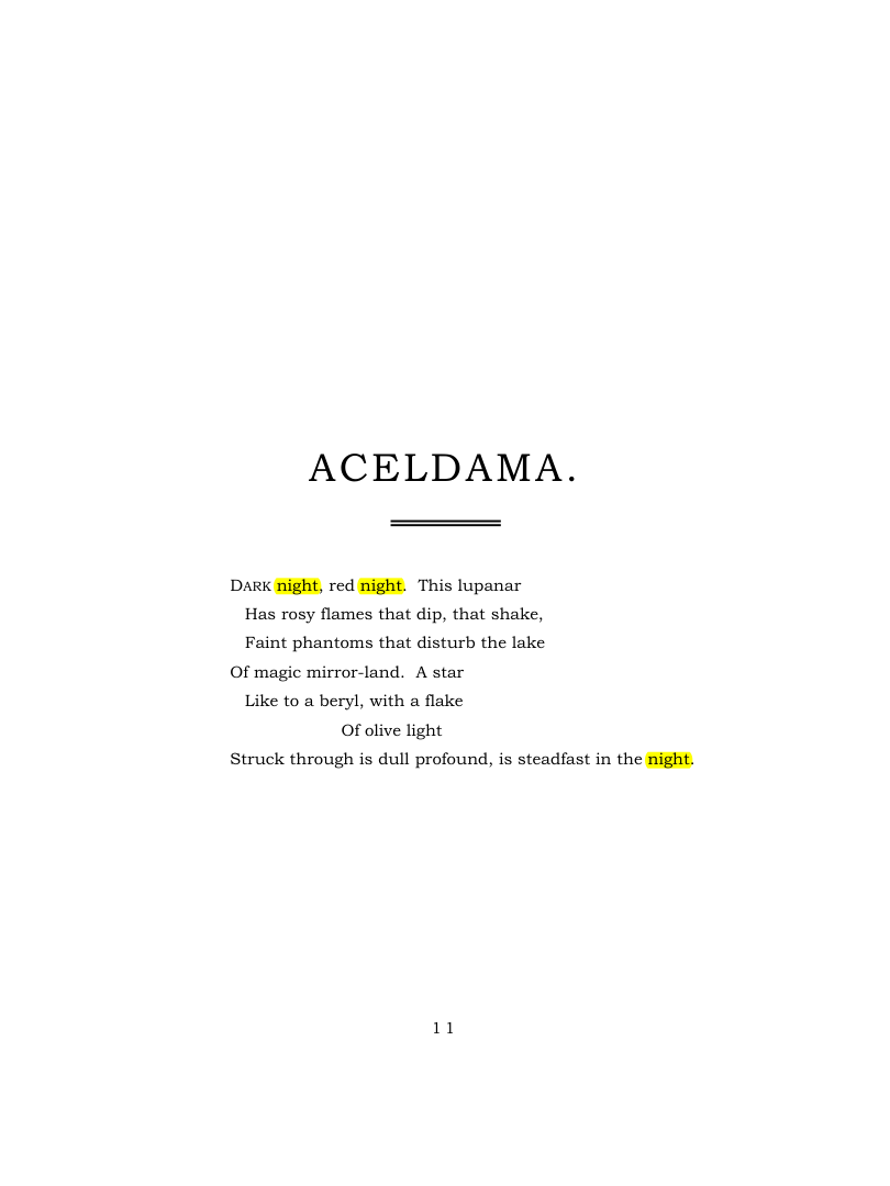 Original scan of Aceldama, PDF page 11