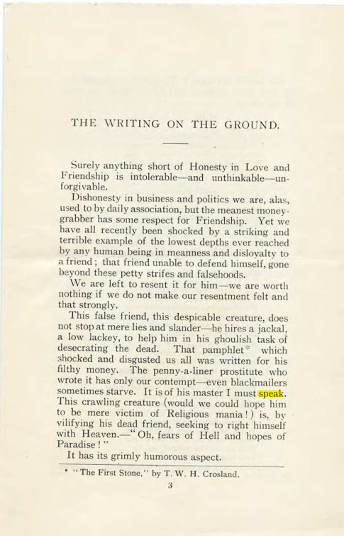 Original scan of The Writing On the Ground, PDF page 3