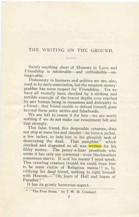 Original scan of The Writing On the Ground, PDF page 3