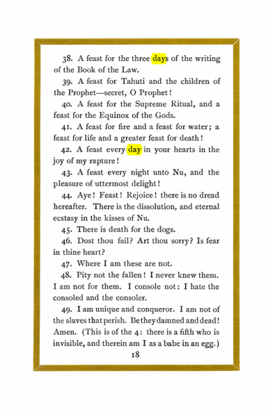 Original scan of The Holy Books, PDF page 19