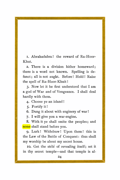 Original scan of The Holy Books, PDF page 25