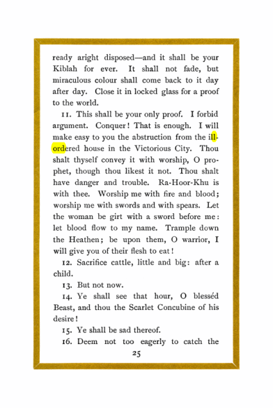 Original scan of The Holy Books, PDF page 26