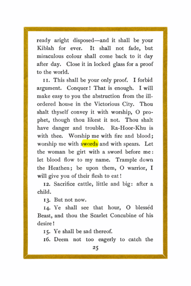 Original scan of The Holy Books, PDF page 26