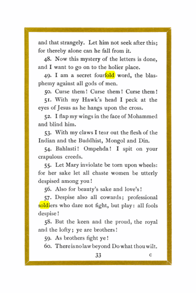 Original scan of The Holy Books, PDF page 34