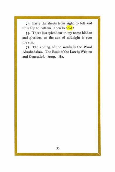 Original scan of The Holy Books, PDF page 36