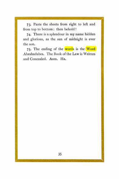 Original scan of The Holy Books, PDF page 36