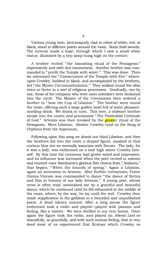 Original scan of The Rites of Eleusis, PDF page 10