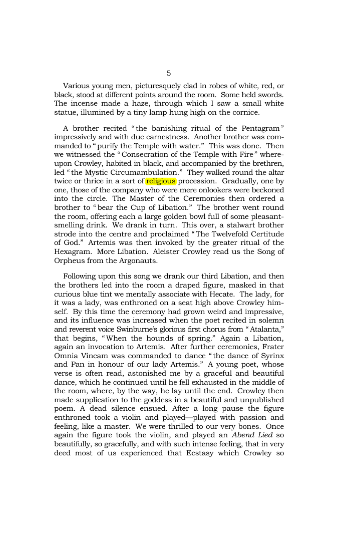 Original scan of The Rites of Eleusis, PDF page 10