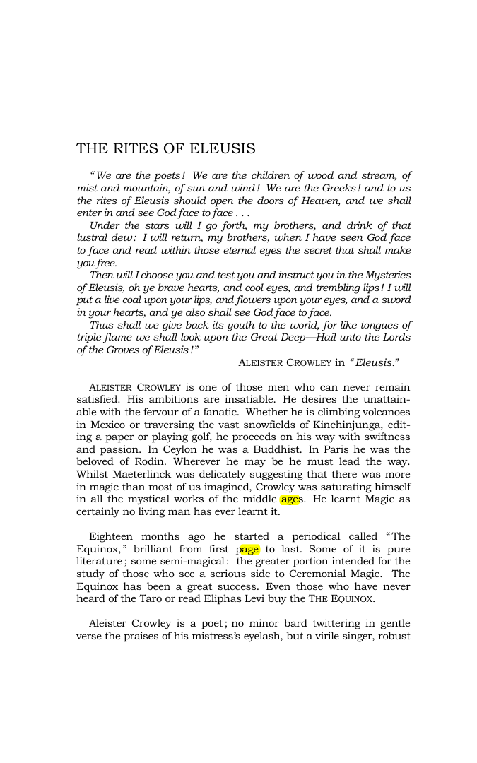 Original scan of The Rites of Eleusis, PDF page 5