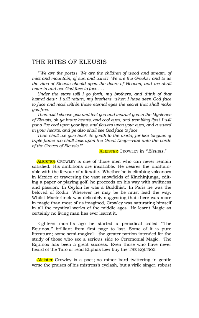 Original scan of The Rites of Eleusis, PDF page 5